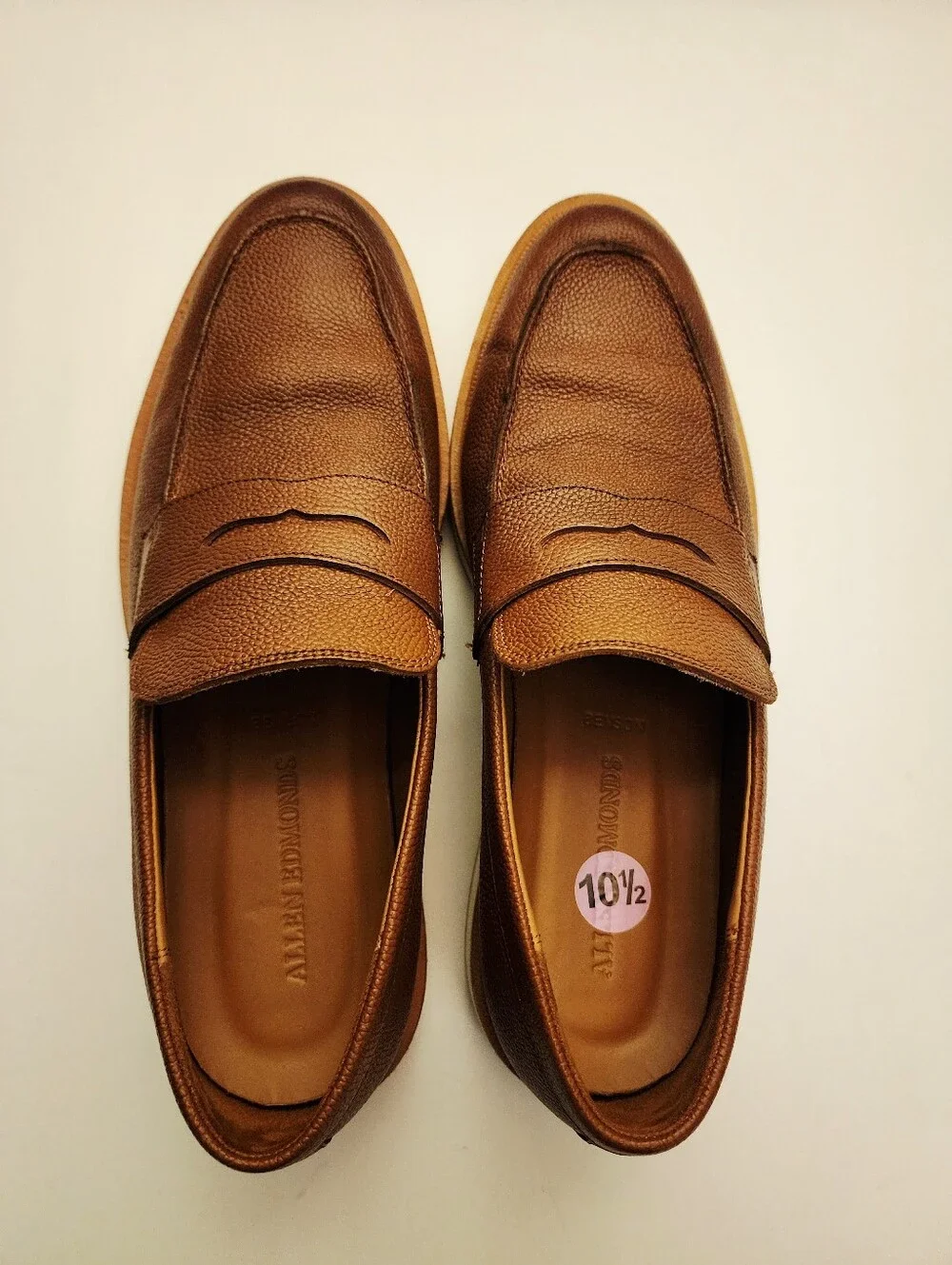 Allen Edmonds premium pebbled